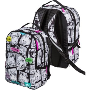 Рюкзак Label Anime Comix подростковый 39x30x17см 19л с USB вес 750г эргоном 7032440