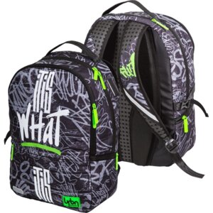 Рюкзак Label It Is What подростковый 39x30x17см 19л с USB вес 750г эргоном 7032444