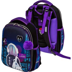 Рюкзак Choice City Girl школьный жесткий 38x28x16 см (17 л) вес 1000г 1 отд 7033413