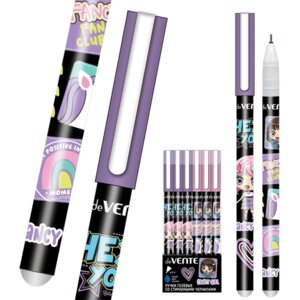 Ручка гелевая 0,5мм стираемая Fancy Girl 2 диз корп 5051441