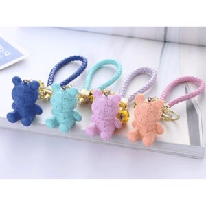 Брелок каучуковый Teddy Bear 10x50x50мм 9020408