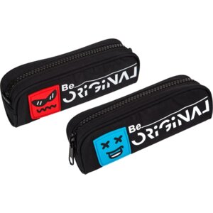 Пенал Be Original 22x7,5x5,5см овальный с крупной тракторной молнией для 60 предметов 7023456