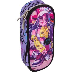 Пенал Stay Cool 21x8x5см овальный для 50 предметов 7023445