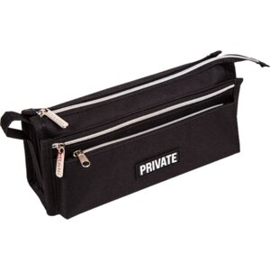 Пенал Private 21x10x7,5см прямоугол для 60 предметов 7029435