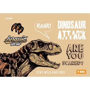 Покрытие настольное для лепки T-Rex 33x23см пласт 8061423