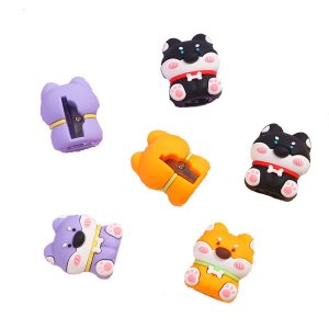 Точилка Doggy 30x37x28мм 1 отв пластик с покрытием Soft Touch 8031409