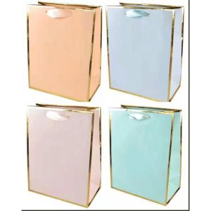 Бумажный пакет Золотой бордюр 9041226