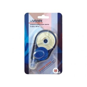 Корректор лента 5ммx30м синий полупрозр корп боковой аппликатор 4062202