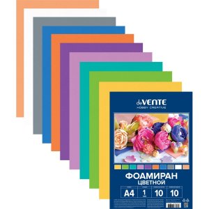 Фоамиран 10л 10цв HOBBY CREATIVE 8112400