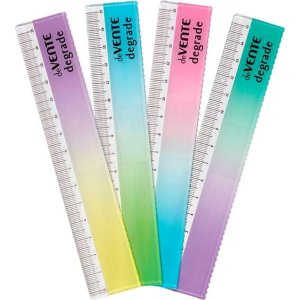 Линейка пластик 15см Degrade волнистый край 5091421