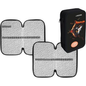 Пенал 2 секц I See You 205x120мм прямоуг на молнии 7012515