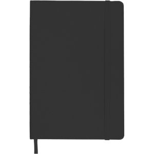 Записная книжка 160стр А5 Soft Touch на резинке Черная 2251410