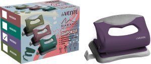 Дырокол Marandi 10л пластиковый с каучуковой вставкой, с линейкой 4020202