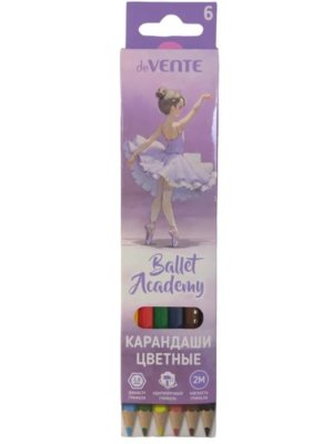 Карандаши  6цв Ballet Academy 2М 5021535