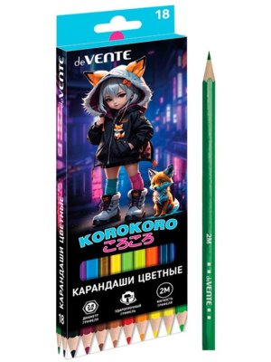 Карандаши 18цв Korokoro 2М 5023534