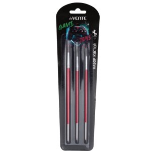 Набор кистей 3шт Gamer пони № 2, 4, 7 8072524