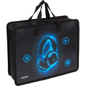 Папка для тетр и ИЗО А4 Headphones с текстильным расшир 8057520