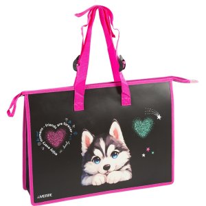 Папка для чертежей и рисунков A3 Cute Husky 467x338x100мм 500мкм с расширением 10 см 3075511