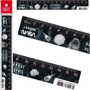 Линейка пластиковая 16см NASA 5091528