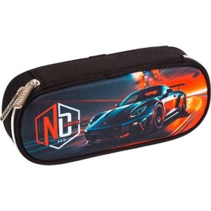 Пенал 1 отд  No Limits 21x8x5 см овальный для 50 предметов 7023521