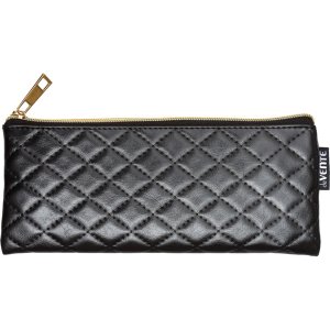 Пенал косметичка 1 отд Artique 21,5x9x1см для 35 предметов на молнии стеганная искус кожа 7024536