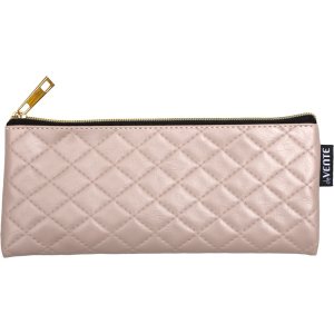 Пенал косметичка 1 отд Artique 21,5x9x1см для 35 предметов на молнии стеганная искус кожа 7024537