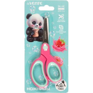 Ножницы детские 13см Yummy Panda с закругленными кончиками лезвий 8010507