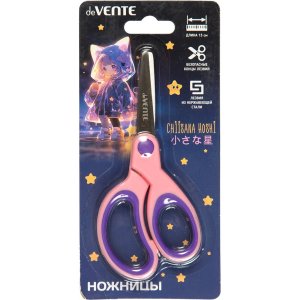 Ножницы детские 13см Chiisana Hoshi с закругленными кончиками лезвий 8010514