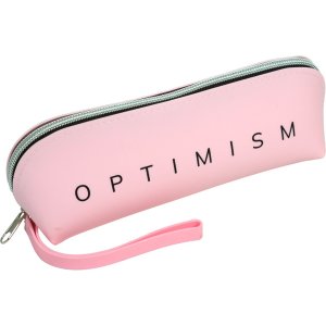 Пенал 1 отд 20,5x7x6см Optimism треугольный для 40 предметов силиконовый 7026537