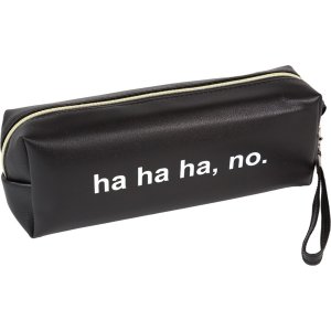 Пенал косметичка 1 отд 21,5x8x5см ha ha ha noпрямоуг для 75 предм 7029539