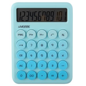 Калькулятор настольный DD-3 105x145x20 мм 8 разрядный голубой 4031412