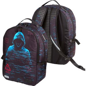 Рюкзак подростковый Label Hacker 39x30x17 см (19 л) вес 750г эргоном 7032582