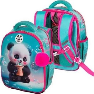 Рюкзак школьный Junior Yummy Panda 35x27x13 см (14 л) вес 800 г 1 отд 7033509