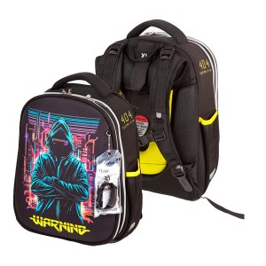 Рюкзак школьный Choice Cyber 38x28x16 см (17 л) вес 950г 1 отд 7033534