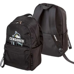 Рюкзак подростковый Censored 42x31x20см 18л 500г полиэстер 1 отделение 7032593