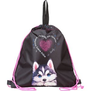 Мешок для обуви Cute Husky 38x43x9см водоотталкивающая 7040510