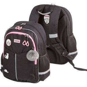 Рюкзак школьный Lifestyle Pedro Raccoon 37x28x16 см (16 л) 500г плотный износостойкий 7033521