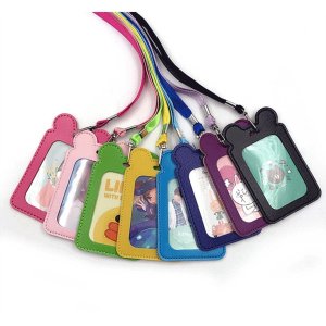 Бейдж школьный Color Ears 110x70мм вертикальный фигурный искусств кожа 8093427