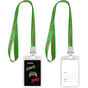 Бейдж школьный пластик Gamer 110x65мм 8093524