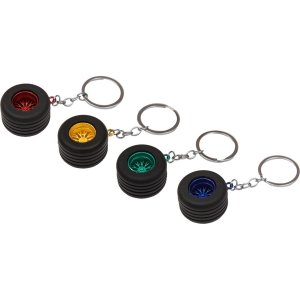 Брелок Wheel с металлическим кольцом асс 4 диз 9020506