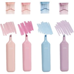 Набор текстовыделителей 4цв Shimmer роз голуб сиренев зелен 5045501