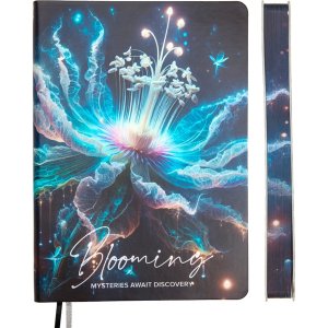 Ежедневник 320стр недатир А5 Blooming 2334622