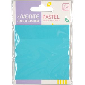 Этикетки-закладки самокл Pastel пластик полупрозр с с дизь76x76мм 50л 2011433
