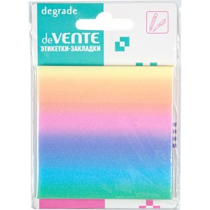 Этикетки-закладки самокл Degrade пластик полупрозр искрящиеся с диз 76 2011445
