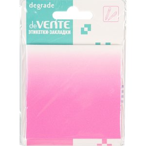Этикетки-закладки самокл Degrade пластик полупрозр искрящиеся с диз 2011448