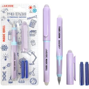 Ручка перьевая стираемая Magic Quill перо среднее F (Fine) с каучуковым держателем 5100504