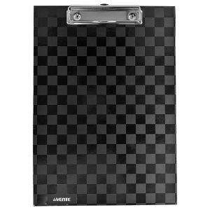 Клипборд A4 TOTAL BLACK картон 2мм мат выборочный лак 3034325