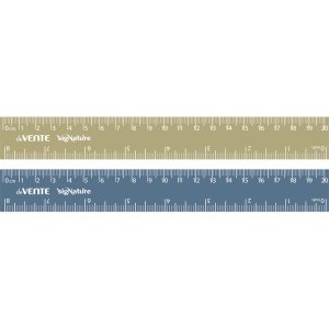 Линейка пластик 20см sigNATURE асс 2цв 5091535