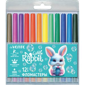 Фломастеры 12цв Little Rabbit блистер 5081640