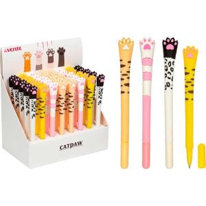 Авторучка шар 0,7мм подарочная У меня лапки с декоративным элементом в гибком корпусе 5073630
